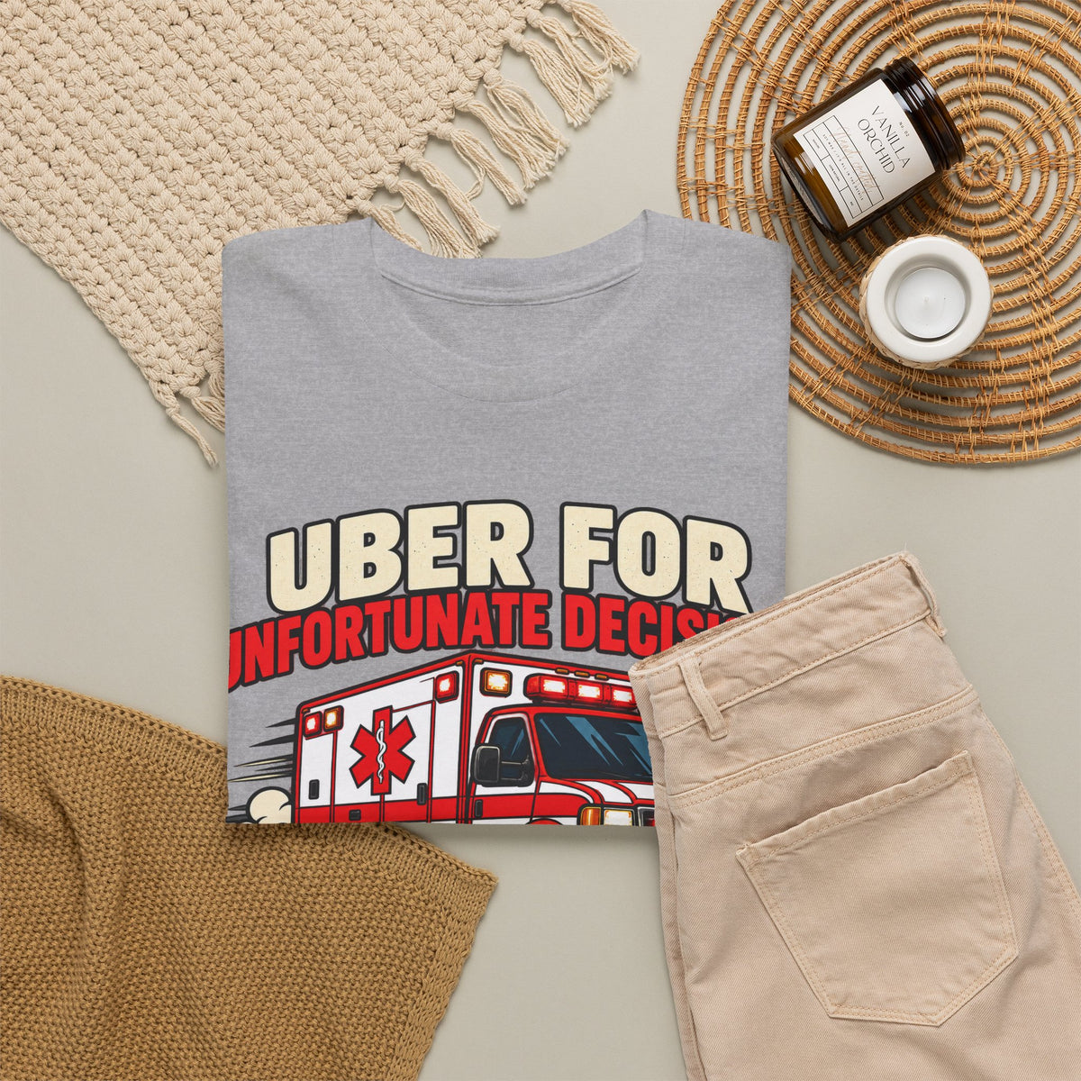 Uber for Unfortunate Decisions — Color – Gildan 5000 T-Shirt | 172-R1