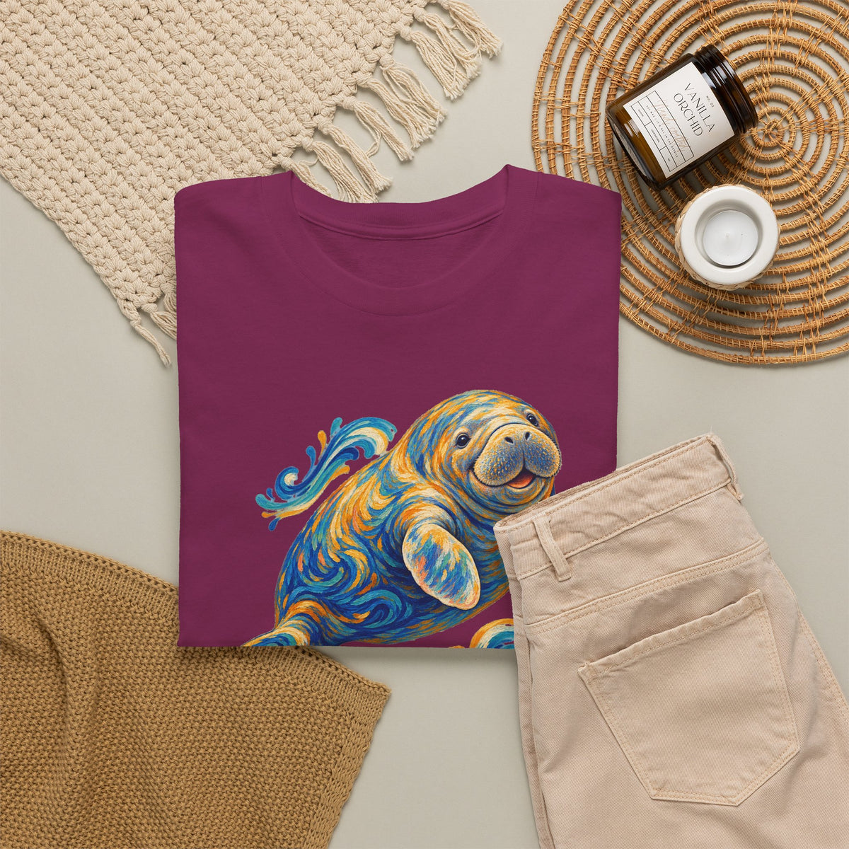 Golden Drift Manatee T-Shirt