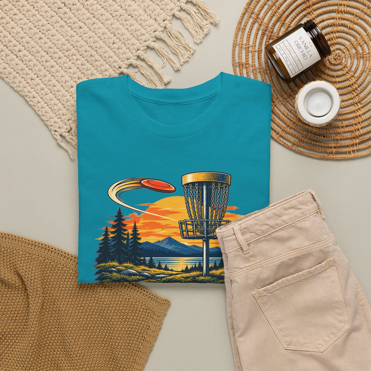 Best Dad by Par – Disc Golf Gildan 5000 T-Shirt | 043