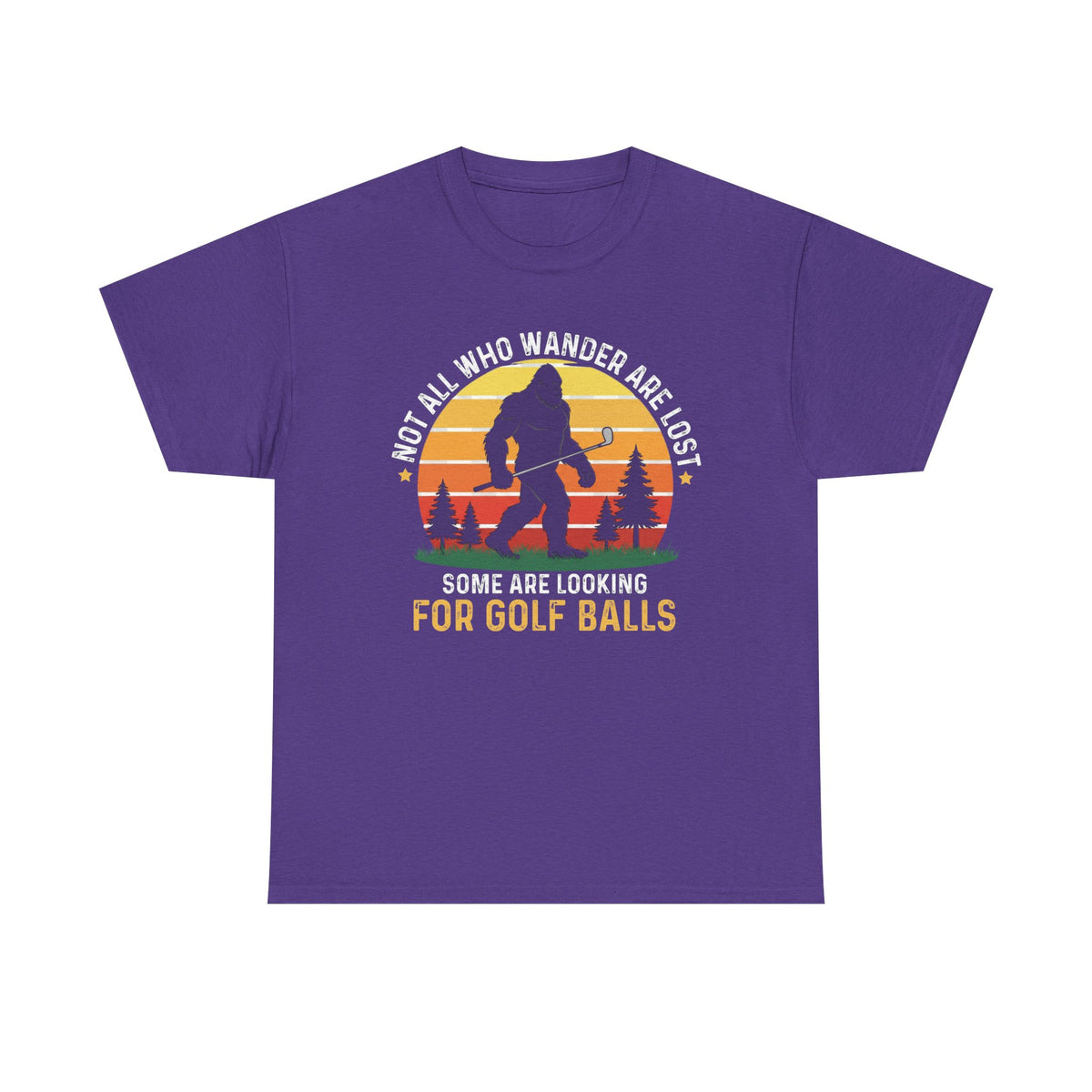 Looking for Golf Balls T-Shirt | Not All Who Wander Are Lost Tee