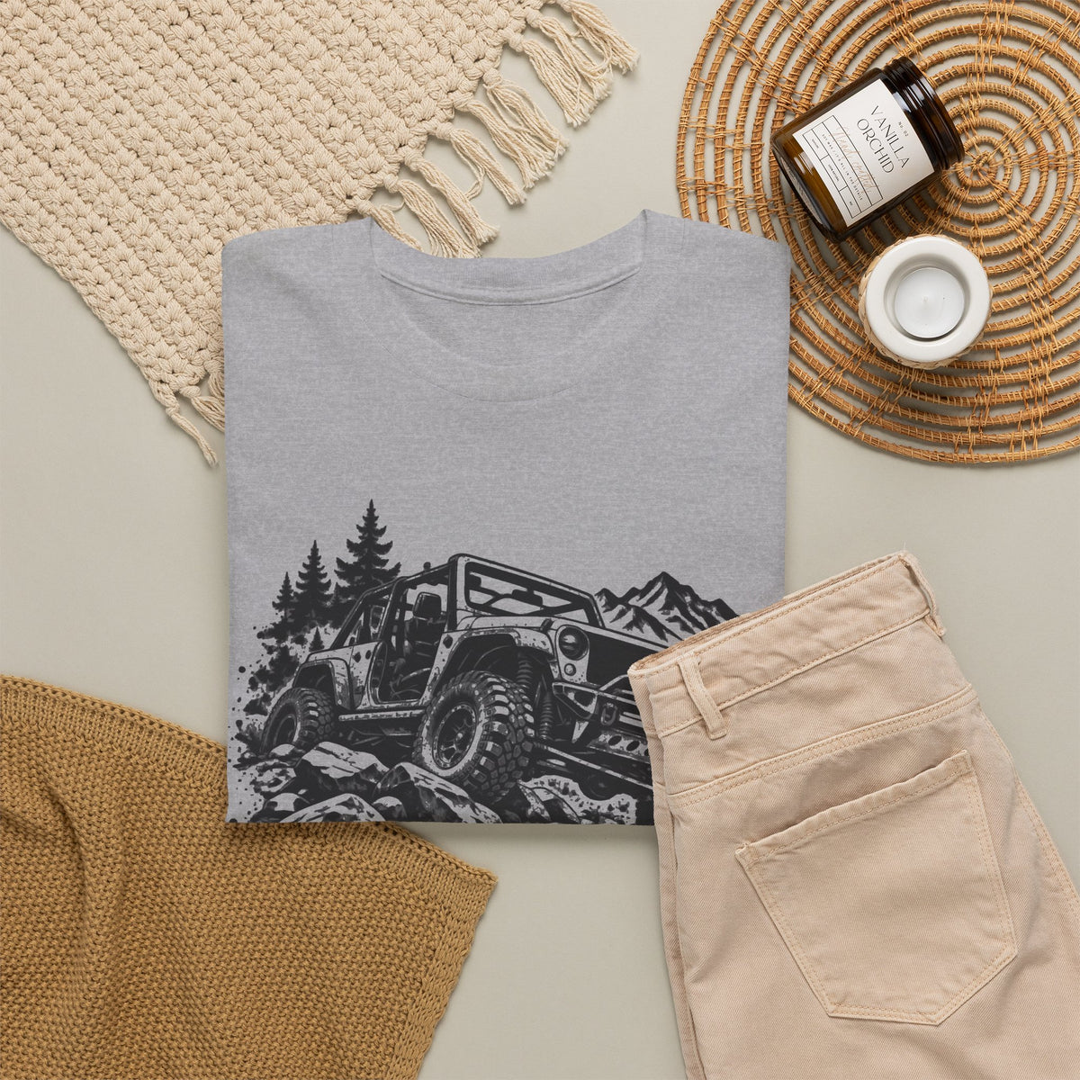 023a Built for Off Road, Punished by Pavement — One-Color — Gildan 5000 T-Shirt