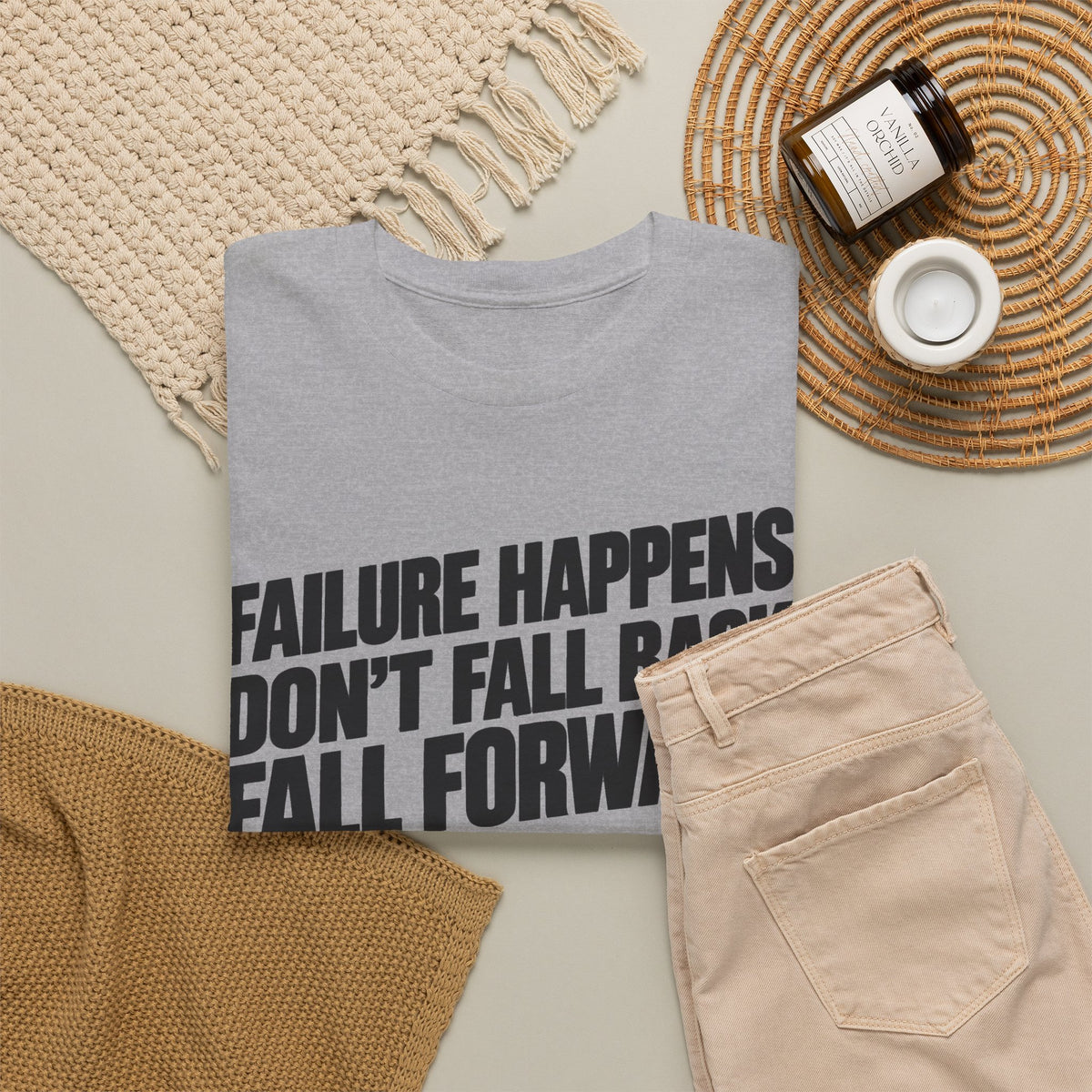 Fall Forward – Gildan 5000 T-Shirt | 247a