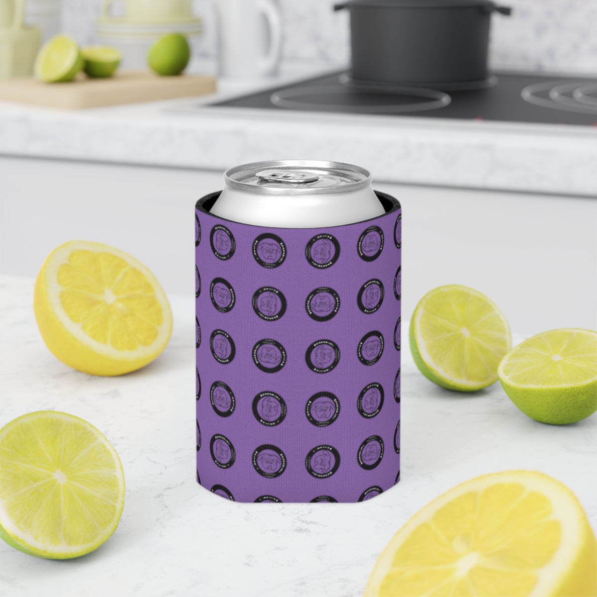 Grumpy Walter Can Cooler | Purple | Regular Can Fit