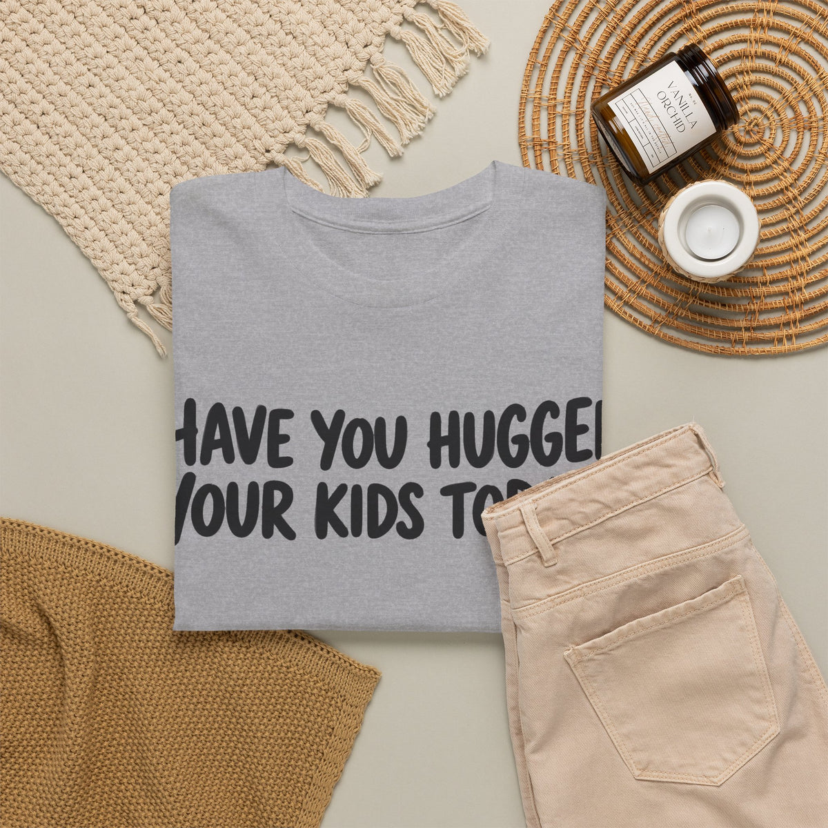 Have You Hugged Your Kids Today? – Gildan 5000 T-Shirt | 219a