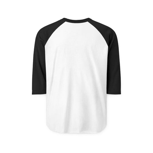 RCP Drum Company Raglan T-Shirt | Blue Logo Baseball Tee