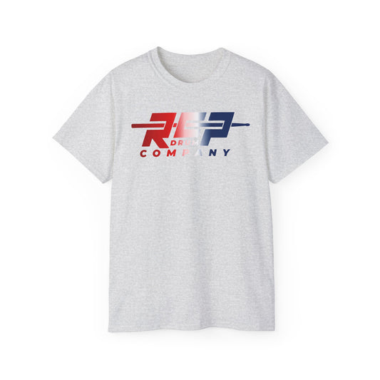 RCP Drum Company T-Shirt | Red, White and Blue Logo Tee
