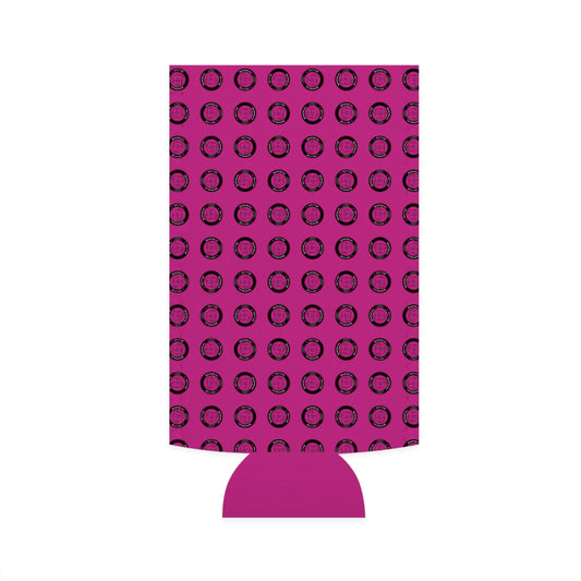 Walter Slim Can Cooler | Pink | 12 oz Fit
