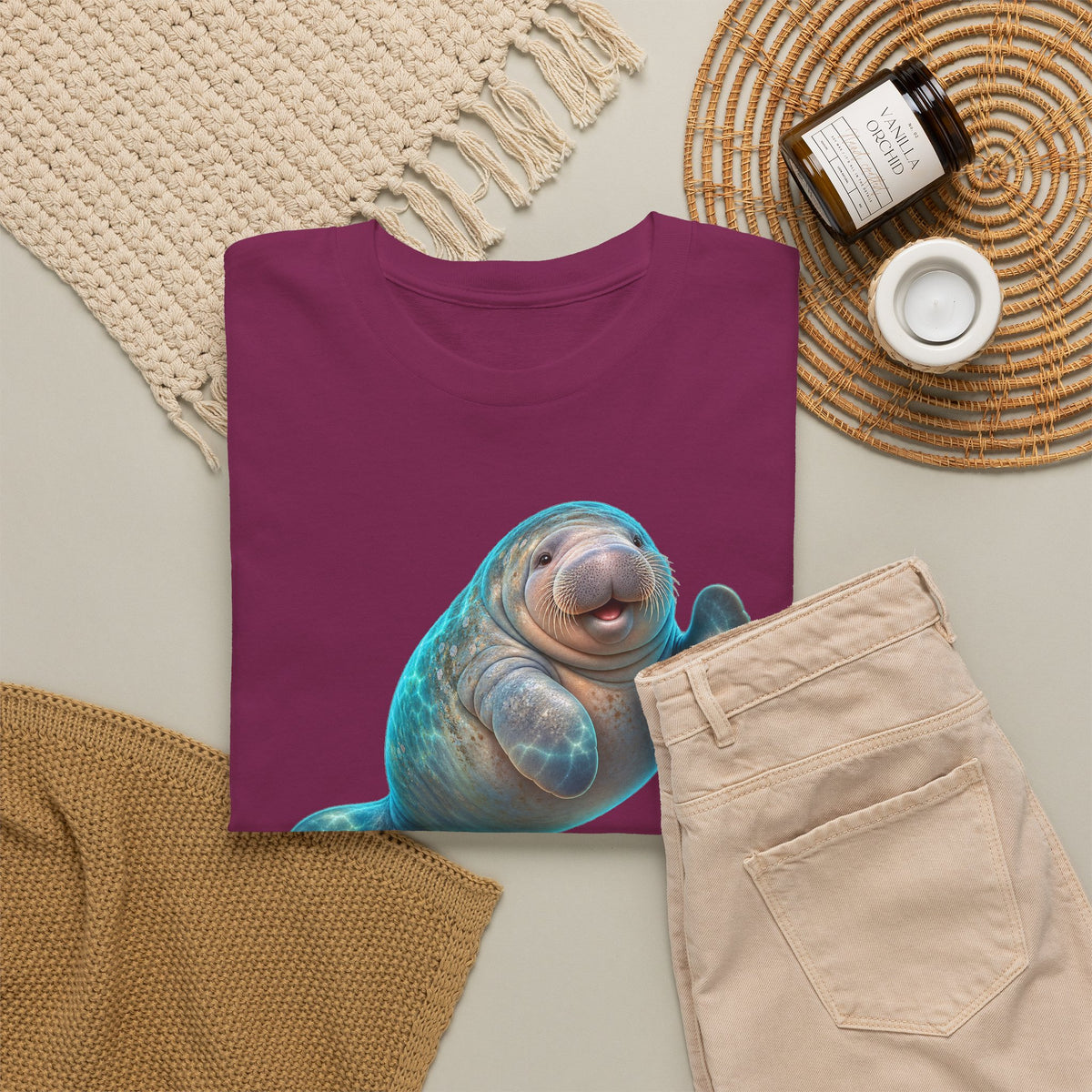 Friendly Flipper Manatee T-Shirt