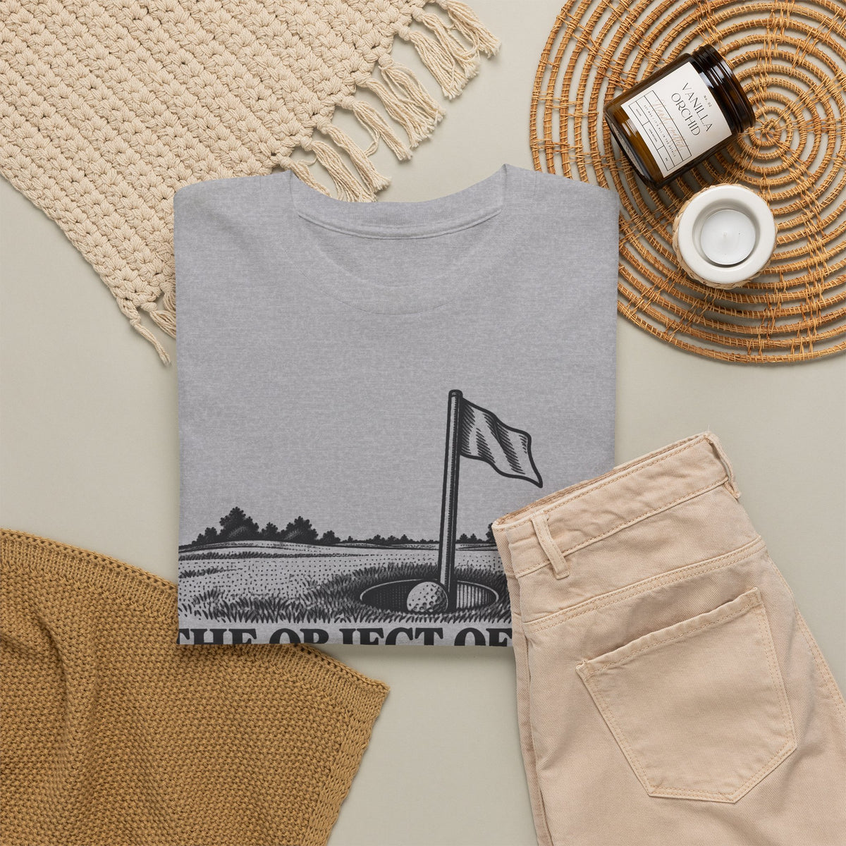 The Object of Golf – Gildan 5000 T-Shirt | 210a-v2