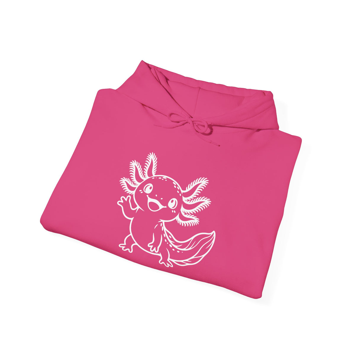 Little Wave Axolotl Pullover Hoodie