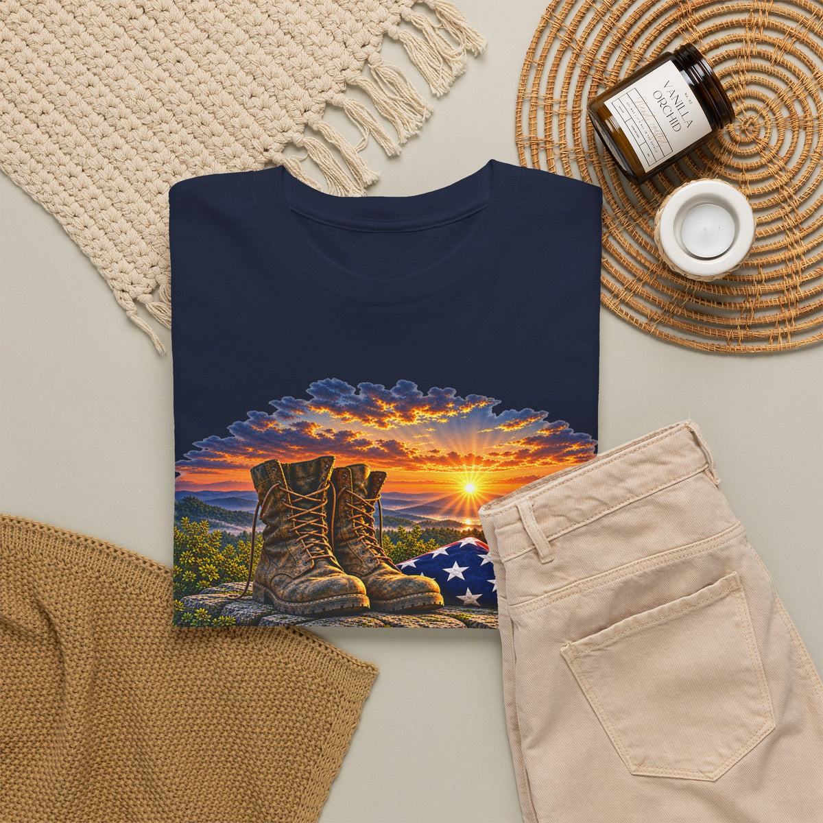 Their Tomorrows – Gildan 5000 Navy T-Shirt | 063