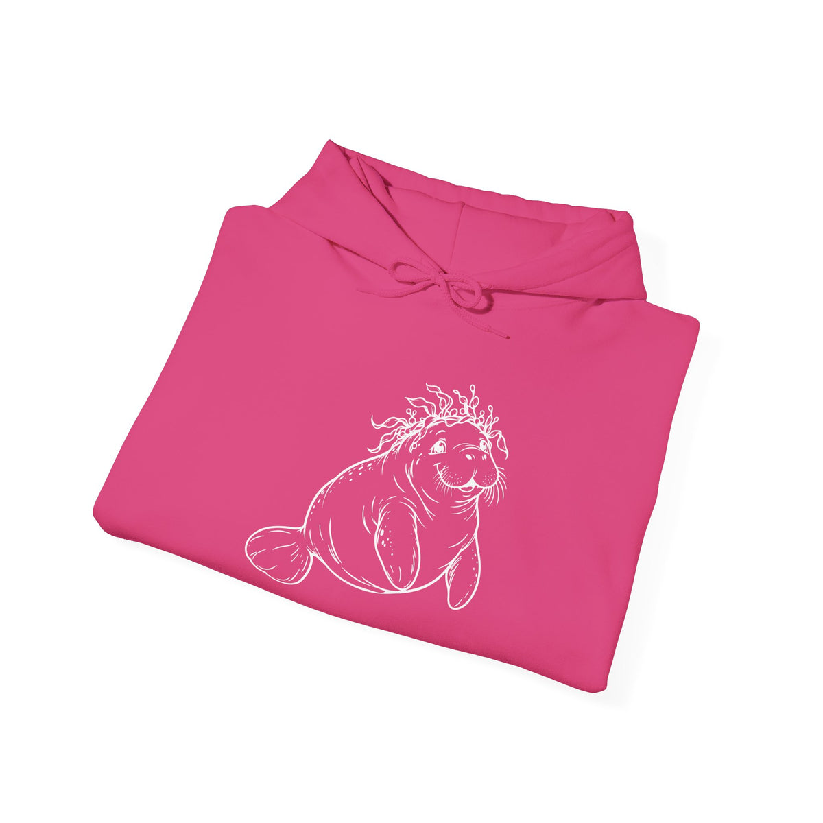 Kelp-crowned manatee Pullover Hoodie