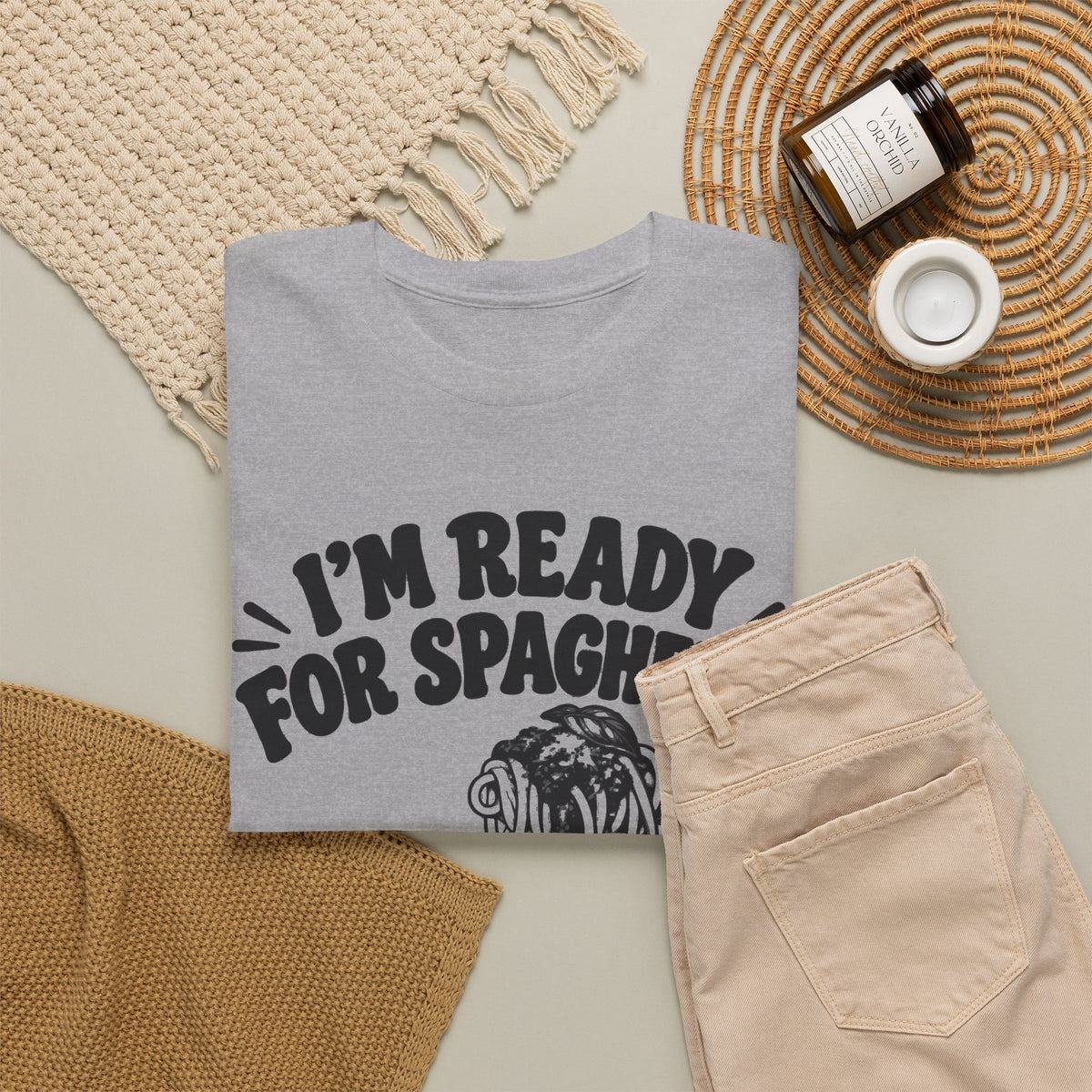 Ready for Spaghetti – Gildan 5000 T-Shirt | 221a