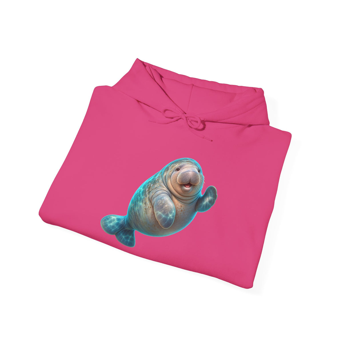 Friendly Flipper Manatee Pullover Hoodie