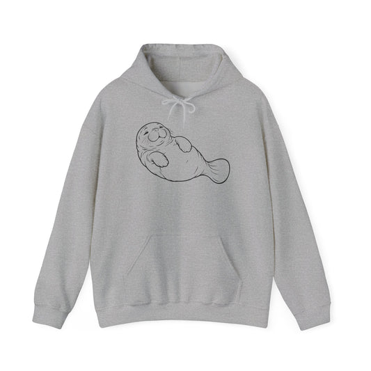 Belly-Up Manatee Daydream Pullover Hoodie