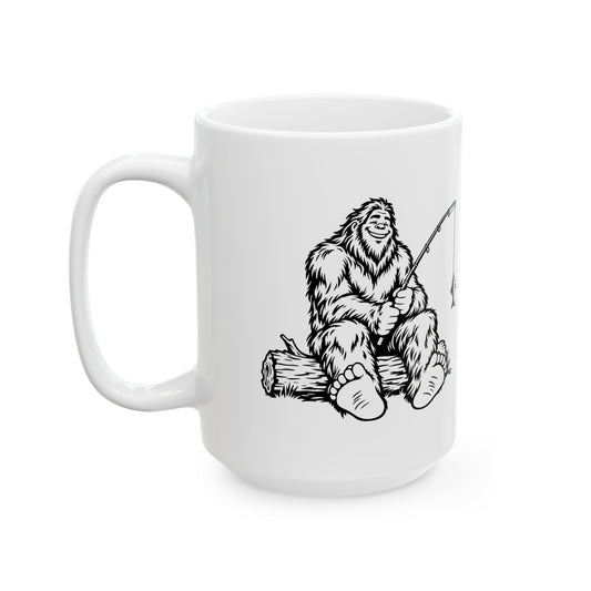 Bigfoot’s Peaceful Fishing Trip Mug