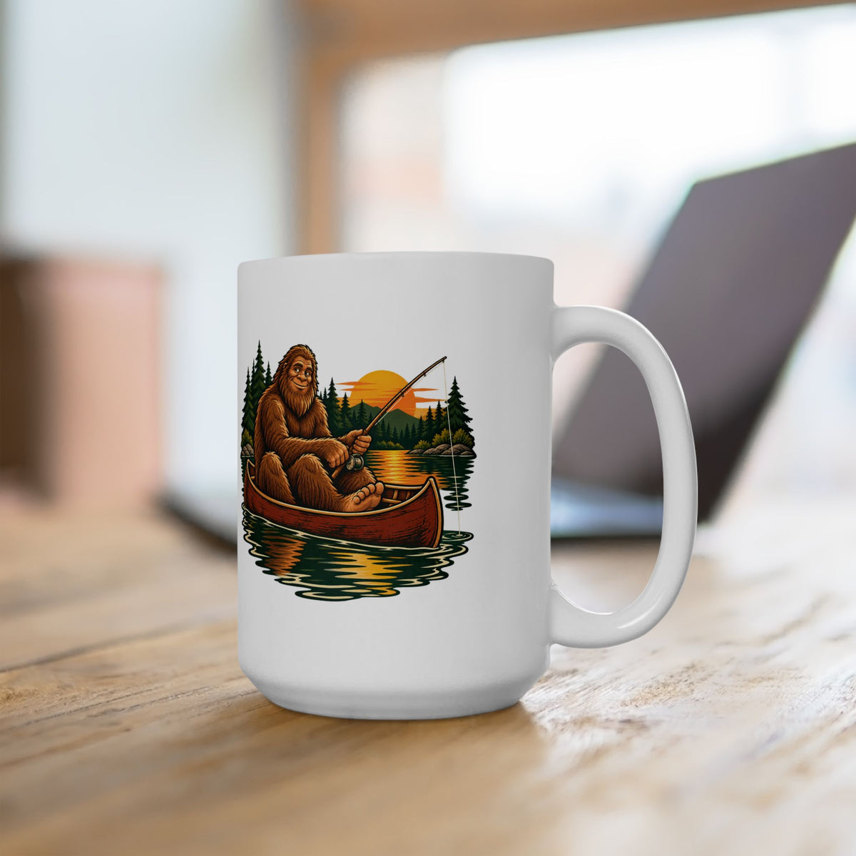 Bigfoot Lakeside Angler Mug