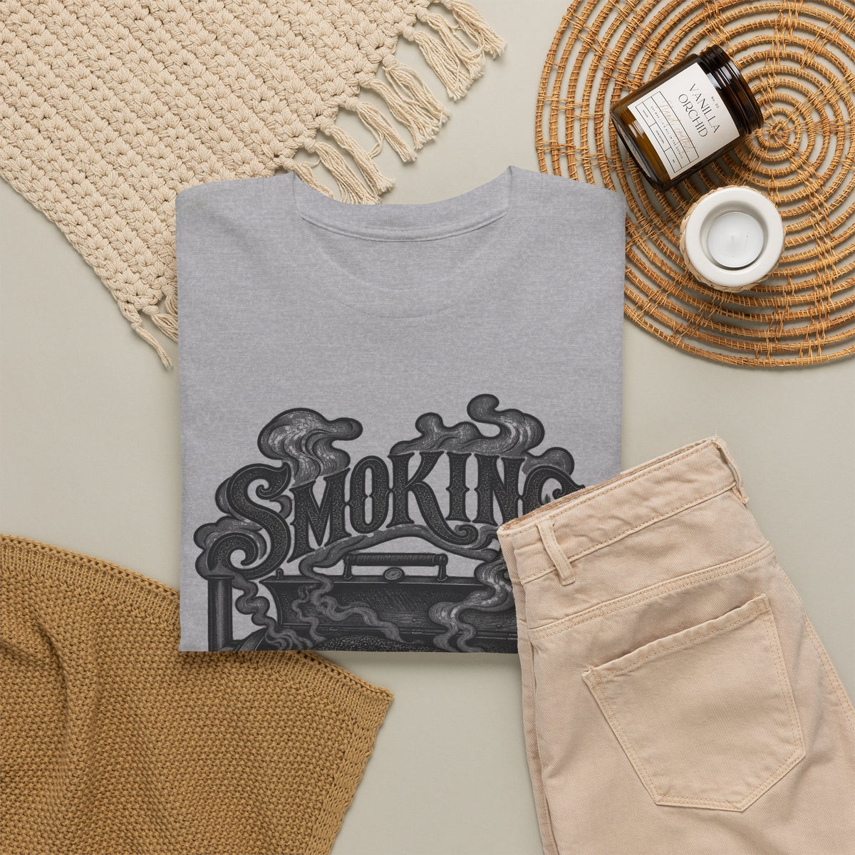 Smoking Meat – Gildan 5000 T-Shirt | 272a-v2