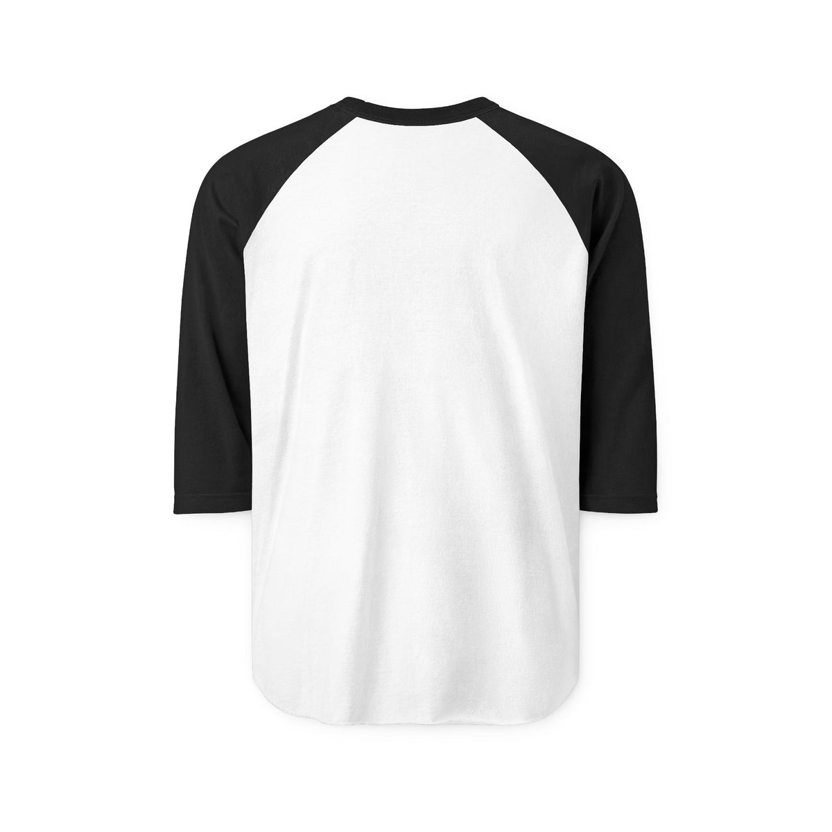 RCP Drum Company Raglan T-Shirt | Black Logo Baseball Tee