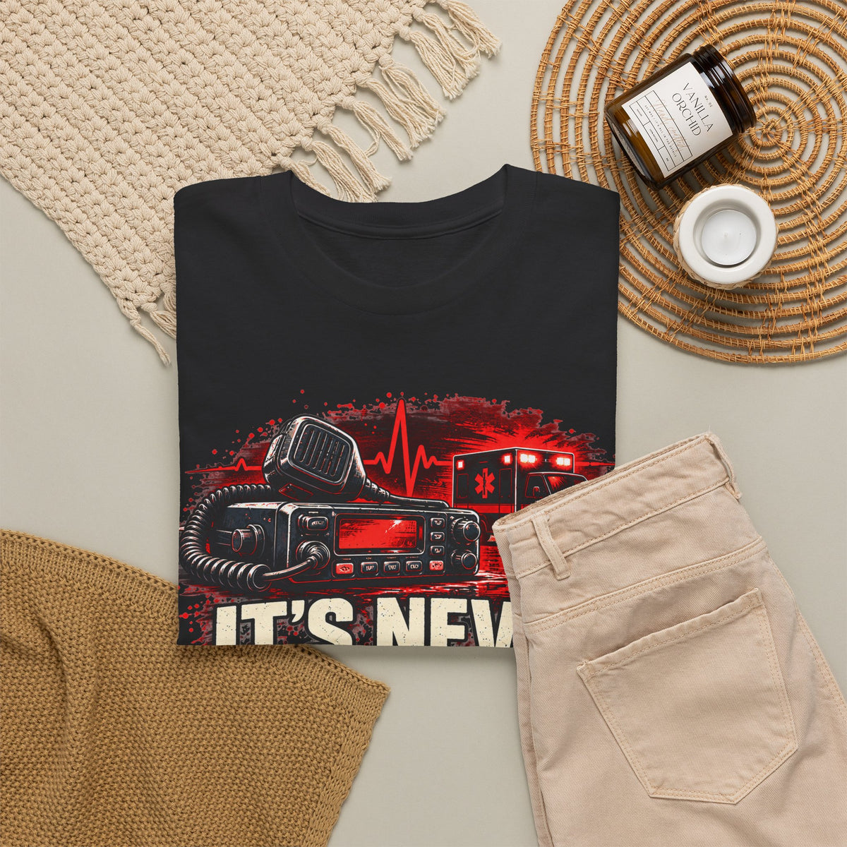 116-R1 It's Never Boring — Gildan 5000 T-Shirt
