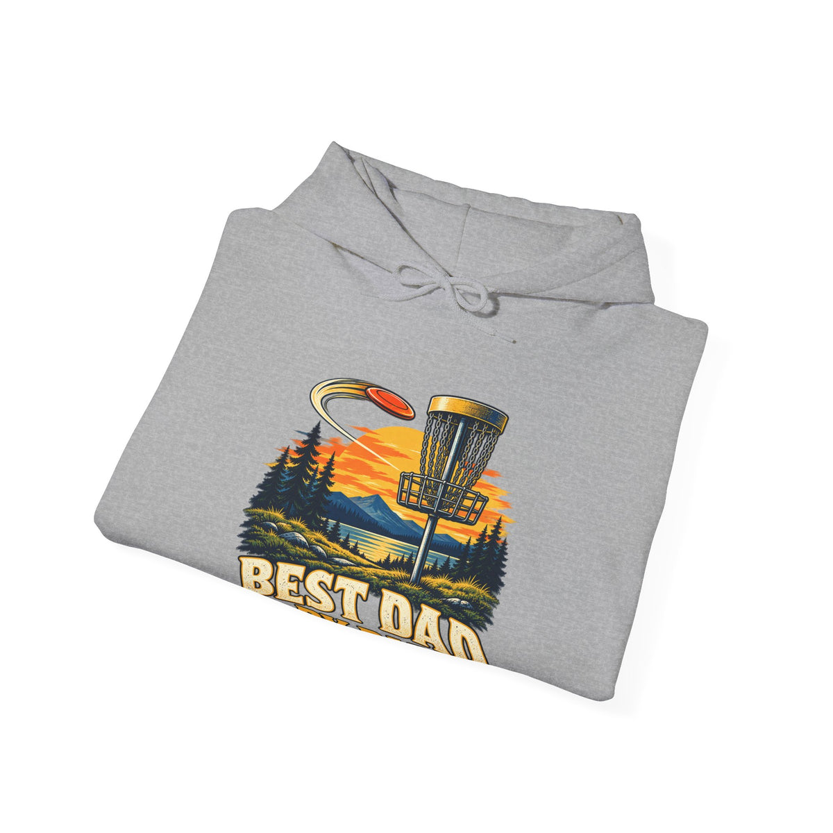 Best Dad by Par – Disc Golf Gildan 18500 Hoodie | 043