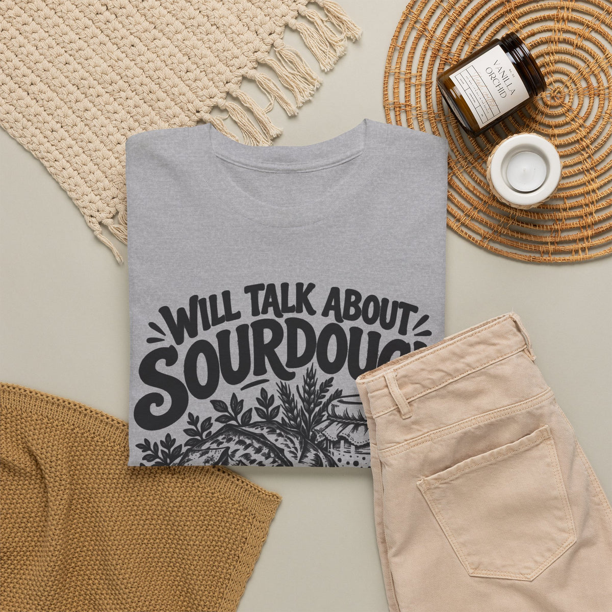 Will Talk About Sourdough – Gildan 5000 T-Shirt | 017a