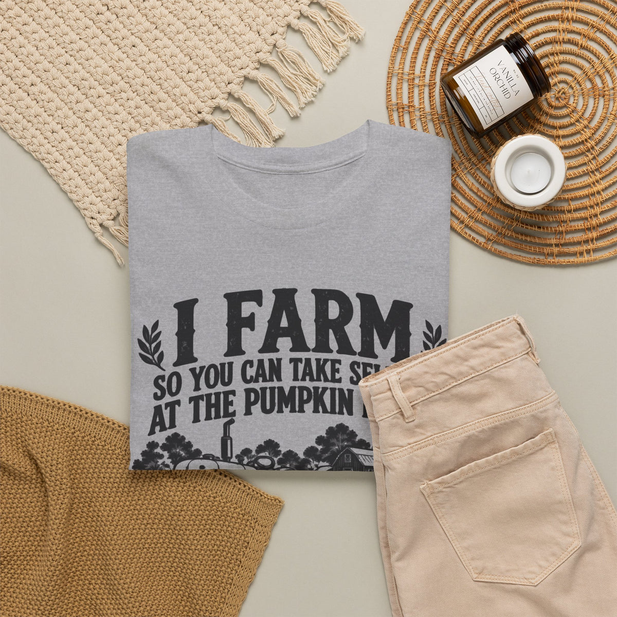 Pumpkin Patch Selfies – Gildan 5000 T-Shirt | 313a
