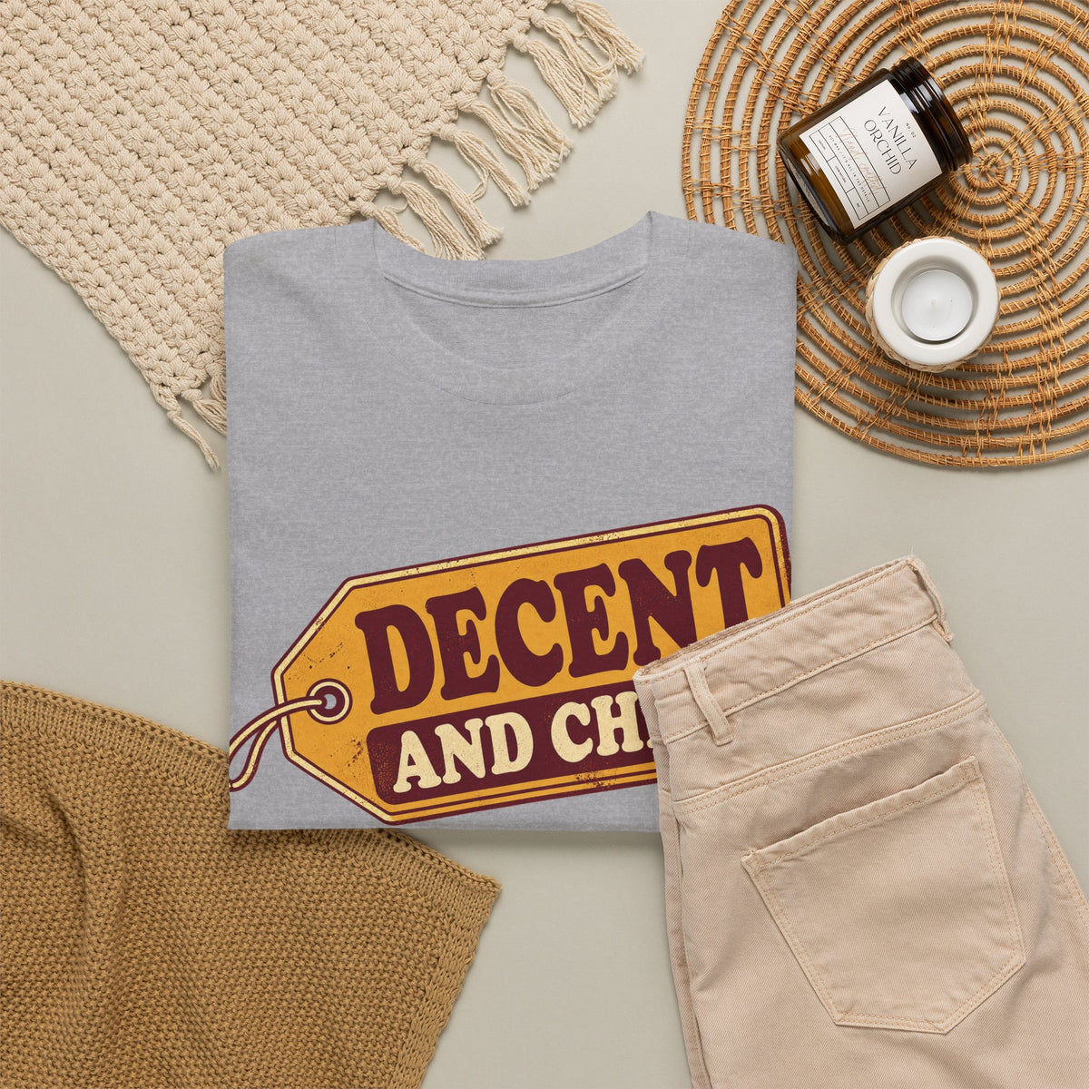 Decent and Cheap – Gildan 5000 T-Shirt | 048