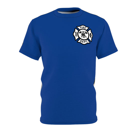 Fire Truck Rainbow T-Shirt | Fire Service Graphic Tee