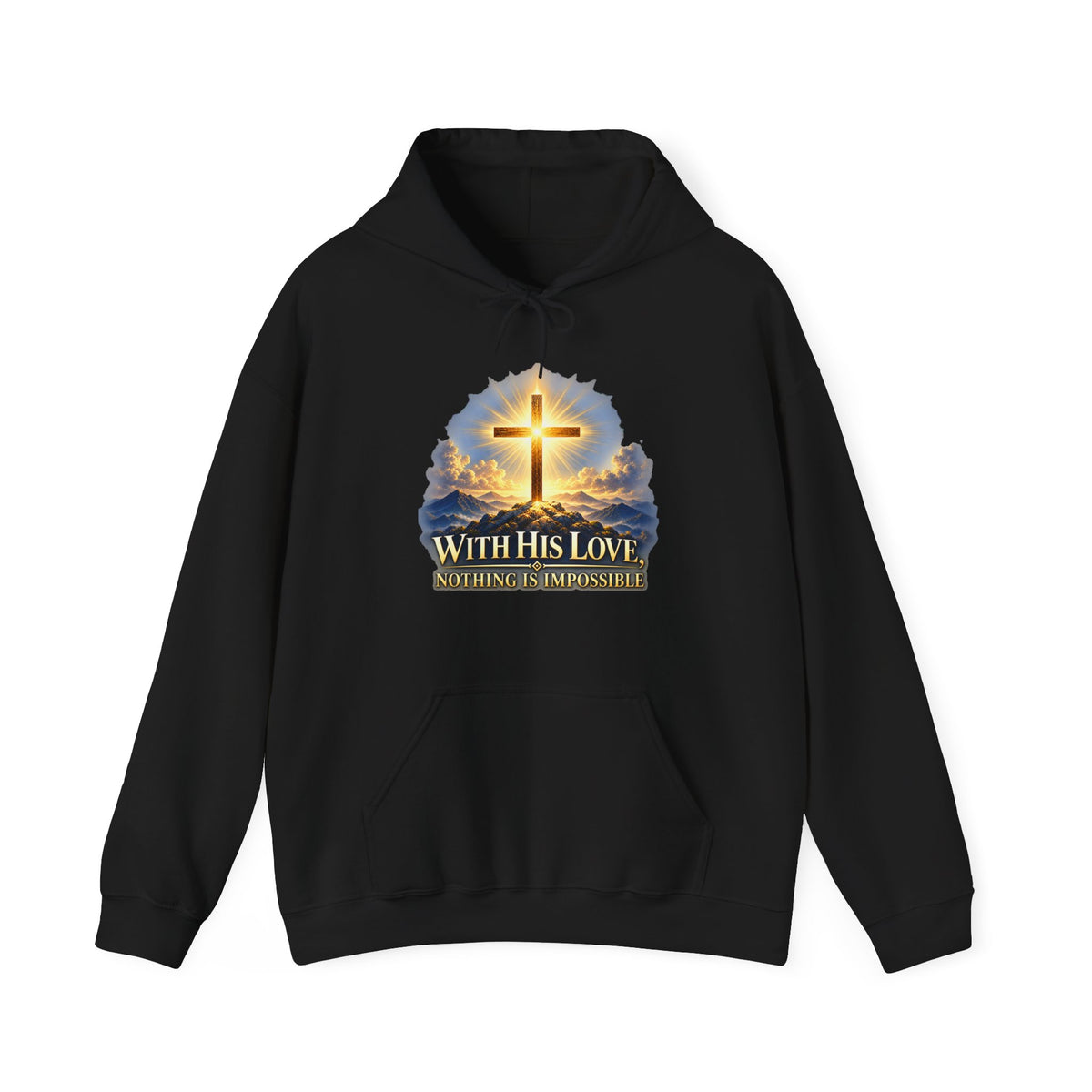 Nothing Is Impossible – Gildan 18500 Hoodie | 026