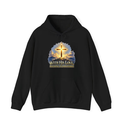 Nothing Is Impossible – Gildan 18500 Hoodie | 026