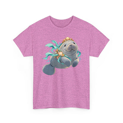 Chubby Mermaid Royalty Manatee T-Shirt