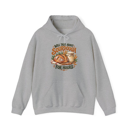 Will Talk About Sourdough – Gildan 18500 Hoodie | 017