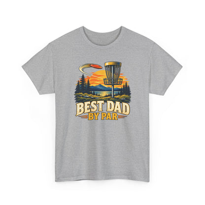Best Dad by Par – Disc Golf Gildan 5000 T-Shirt | 043