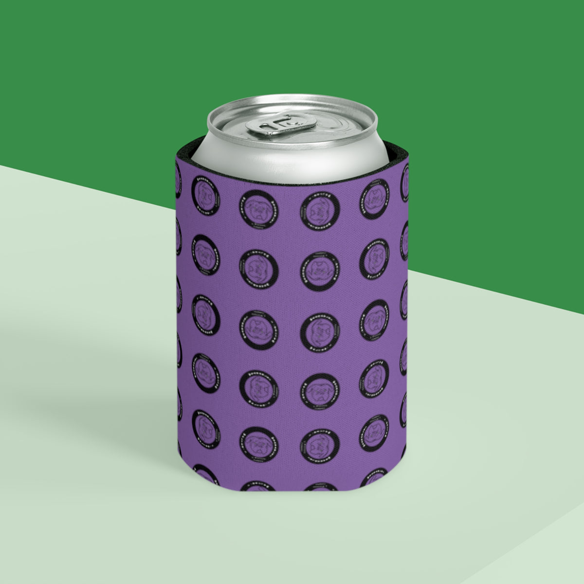 Grumpy Walter Can Cooler | Purple | Regular Can Fit