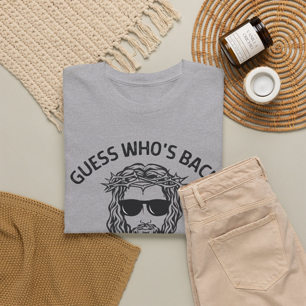 Guess Who’s Back Again - Jesus T-Shirt | Unisex Graphic Tee