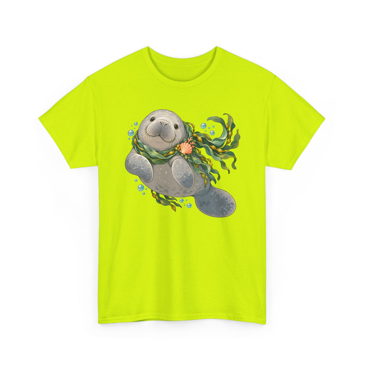 Chubby Mermaid Cozy Kelp Scarf Manatee T-Shirt