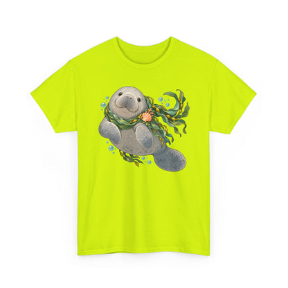 Chubby Mermaid Cozy Kelp Scarf Manatee T-Shirt