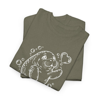Chubby Manatee's Bubble Wish T-Shirt