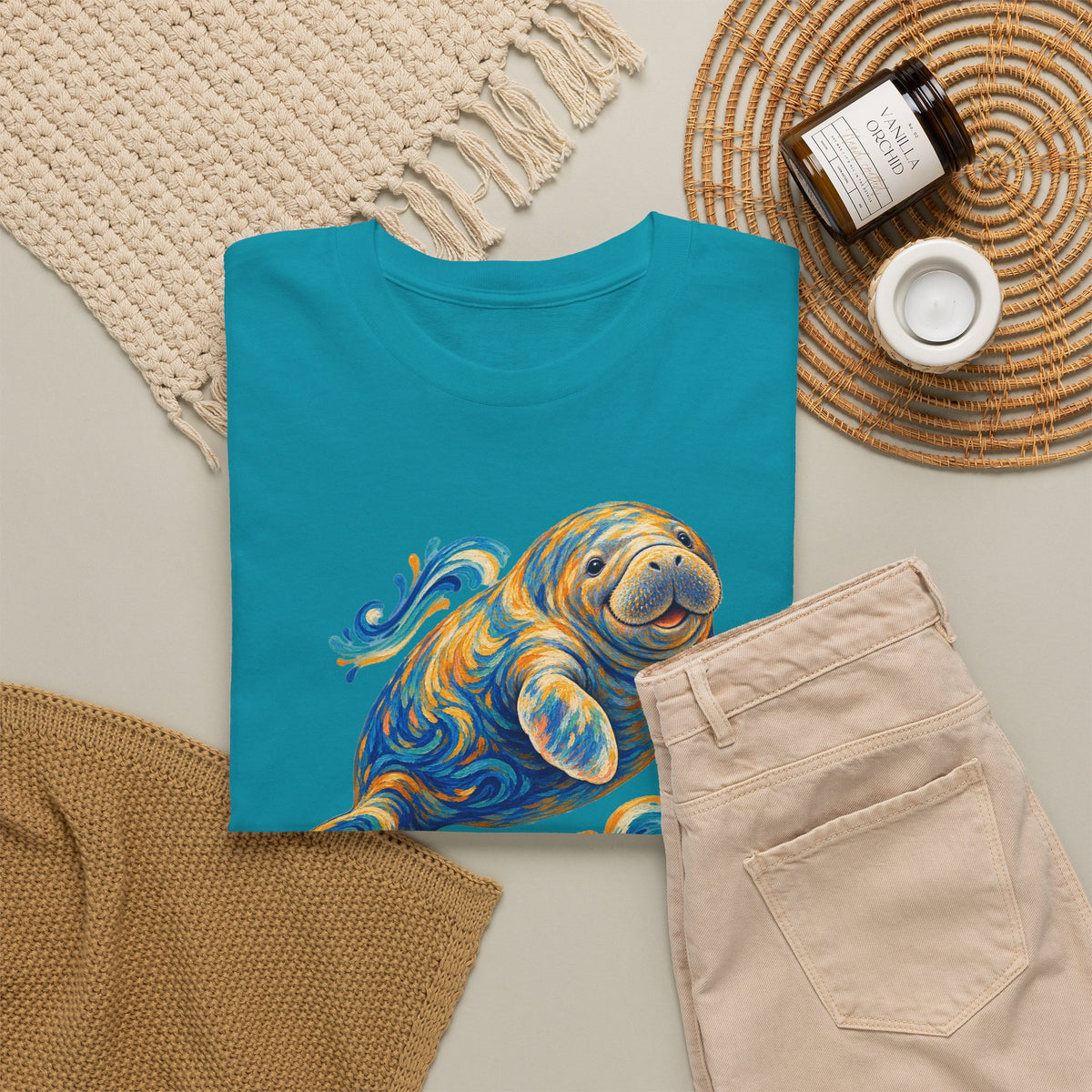 Golden Drift Manatee T-Shirt