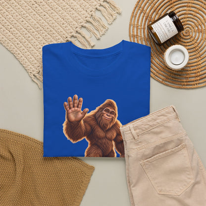 Friendly Sasquatch High Five T-Shirt