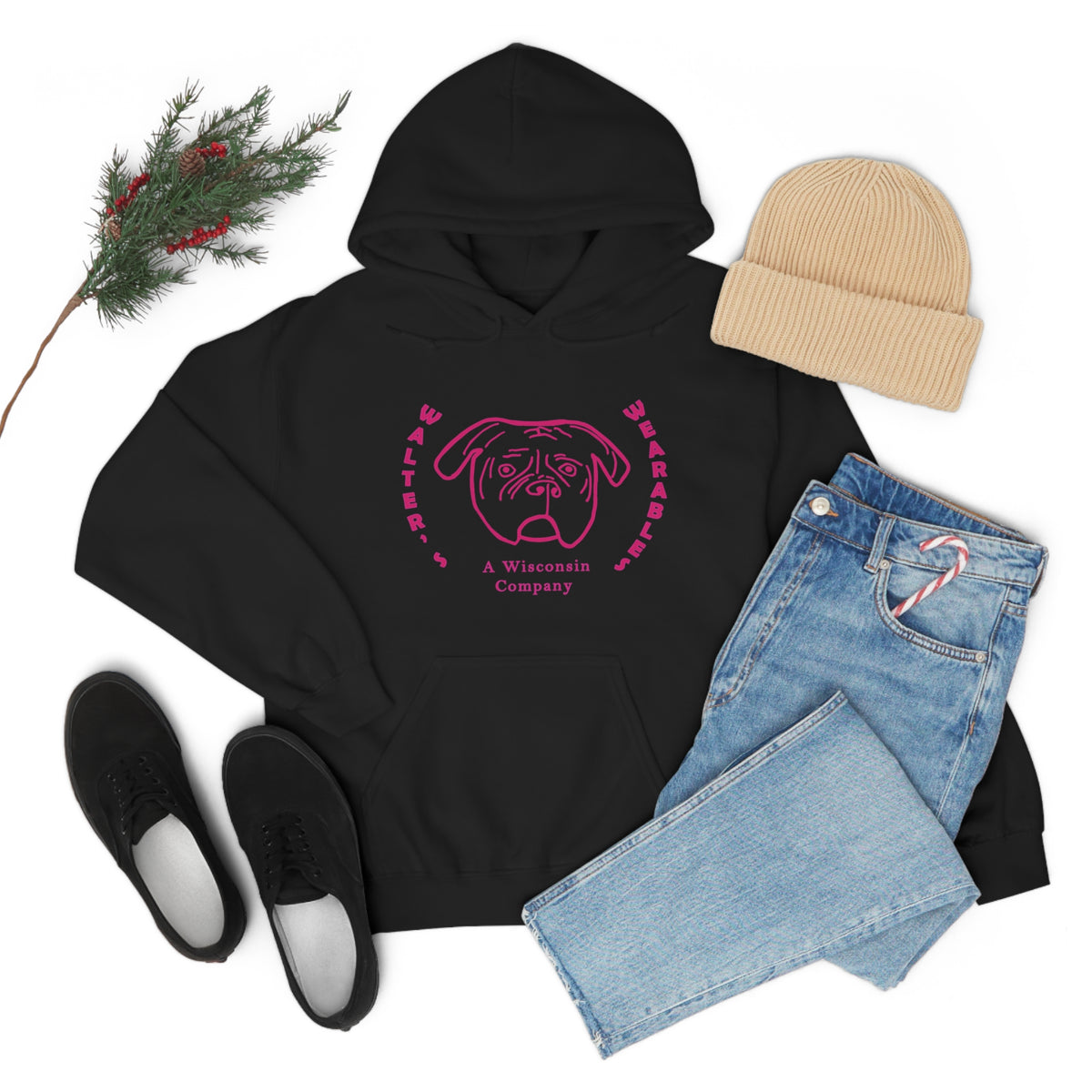Walter's Wearables Logo Pullover Hoodie