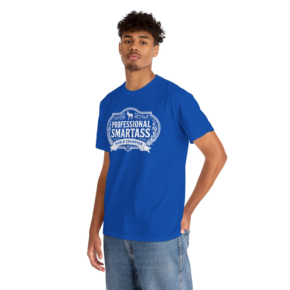 Professional Smartass T-Shirt | Funny Graphic Tee – White