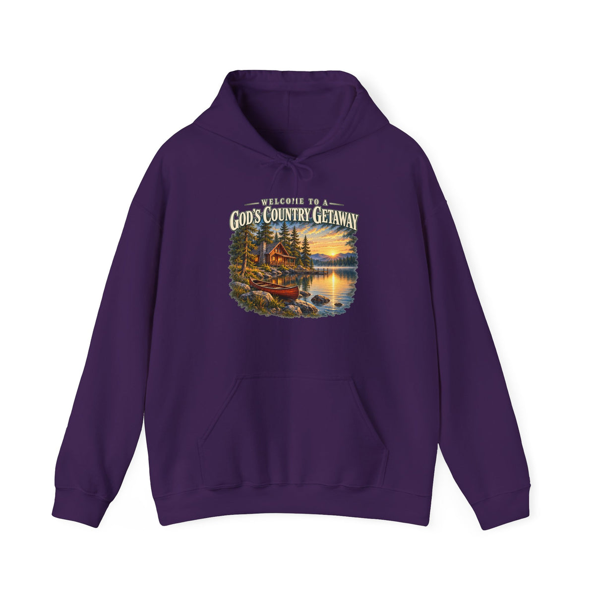 God's Country Getaway – Gildan 18500 Hoodie | 031