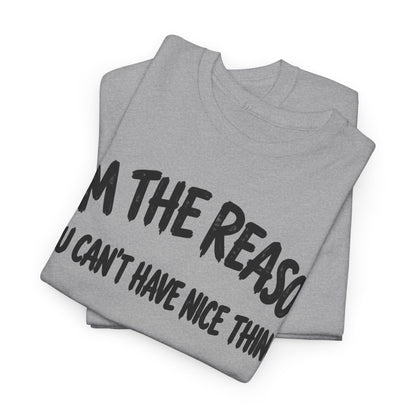 257-R1 I’m the Reason You Can’t Have Nice Things — Gildan 5000 T-Shirt