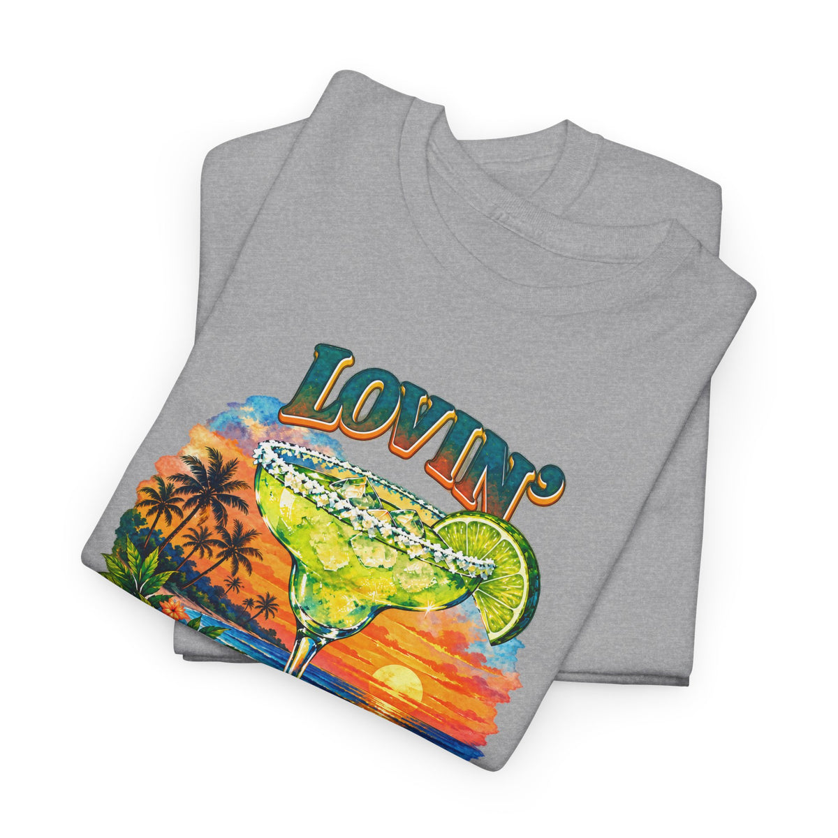 Lovin’ Summer Nights Margarita – Gildan 5000 T-Shirt | 001a-v2