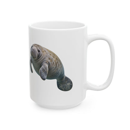 Gentle Giant Manatee Portrait Mug