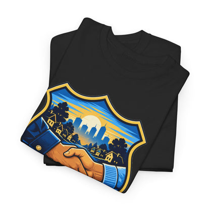 109 Neighborhood Peacekeeper — Color — Gildan 5000 T-Shirt