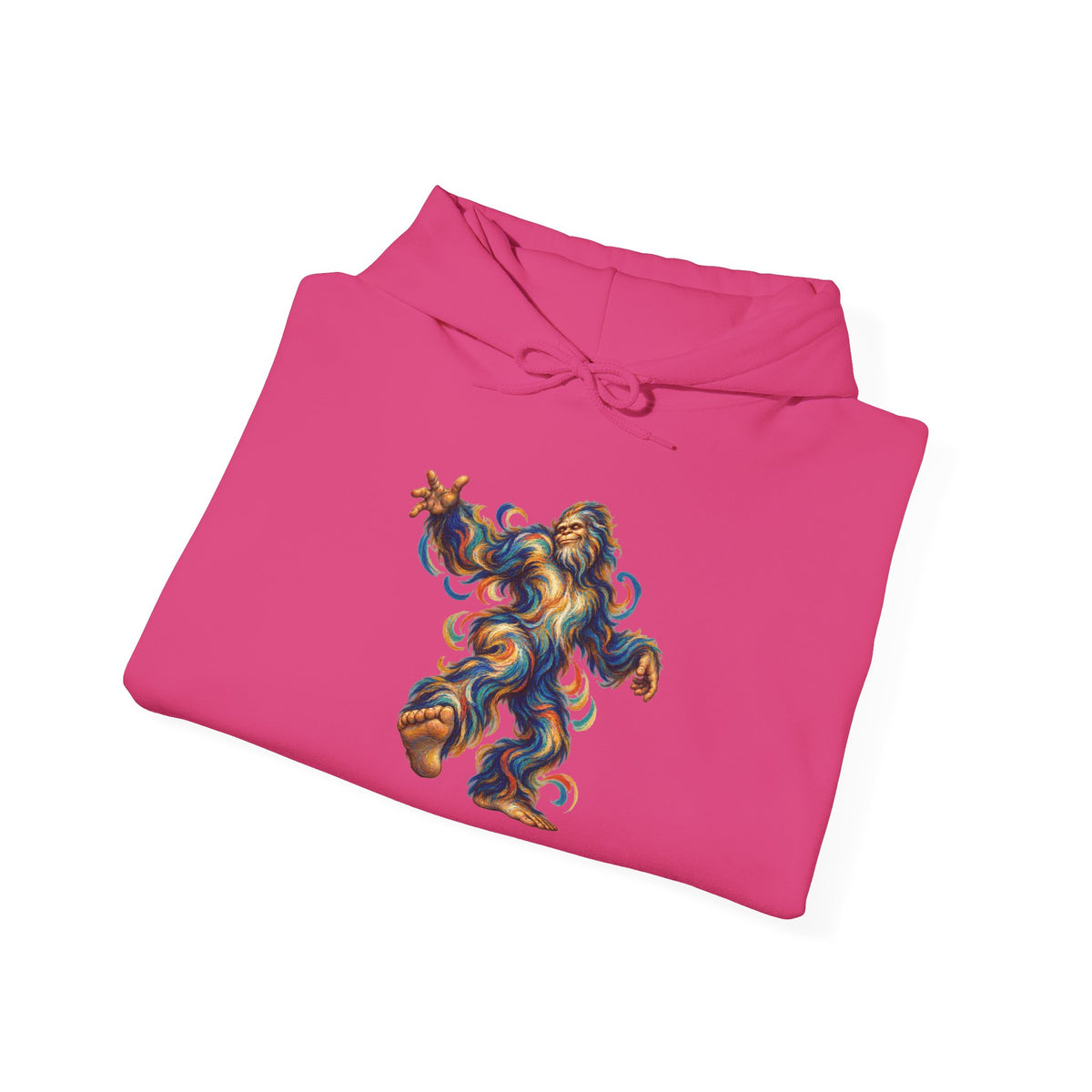 Spiral Step Bigfoot Dance Pullover Hoodie