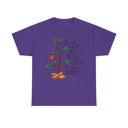 It’s Who’s Around the Tree T-Shirt | Family Christmas Tee